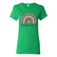 thumbnail image 1 of Waymaker Rainbow Inspirational/Christian Womens Graphic T-Shirt, Kelly, Medium, 1 of 5