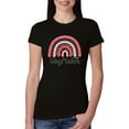 thumbnail image 1 of Waymaker Rainbow Inspirational/Christian Womens Slim Fit Junior Tee, Black, Large, 1 of 5