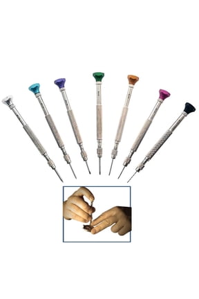 7 Pc Jewelers Watchmakers Screwdriver Set Ultra Precision New Watch Jewelry Tool