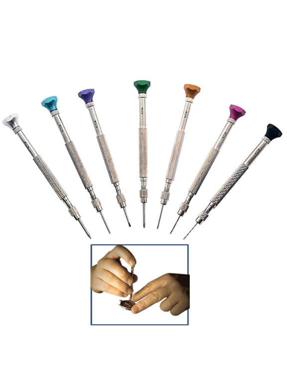 7 Pc Jewelers Watchmakers Screwdriver Set Ultra Precision New Watch Jewelry Tool
