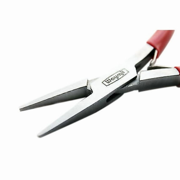 Waymil Flat Nose Micro Plier 5 Jewelry Beading, Hobby Crafts, Wire Work Pliers