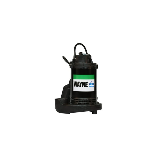 Wayne 1/2 HP 115V Cast-Iron Submersible Sump Pump CDT50