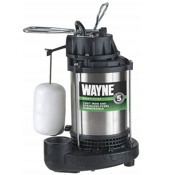 Wayne 1/3 HP Stainless Steel Sump Pump CDU790SS