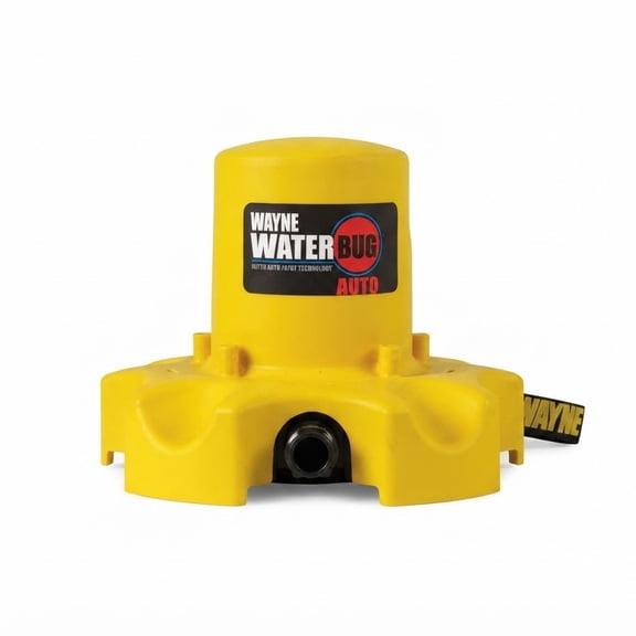 Wayne 1/4 HP 1900 gph Thermoplastic Automatic Bottom AC Utility Pump