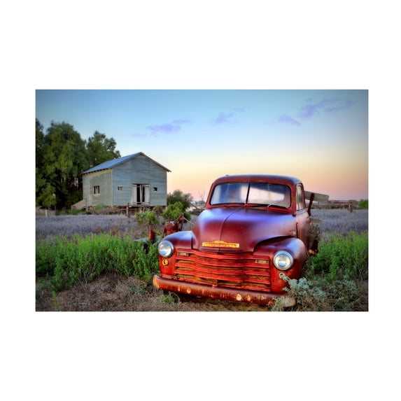 Wayne Bradbury Photography 'Old Chev' Canvas Art