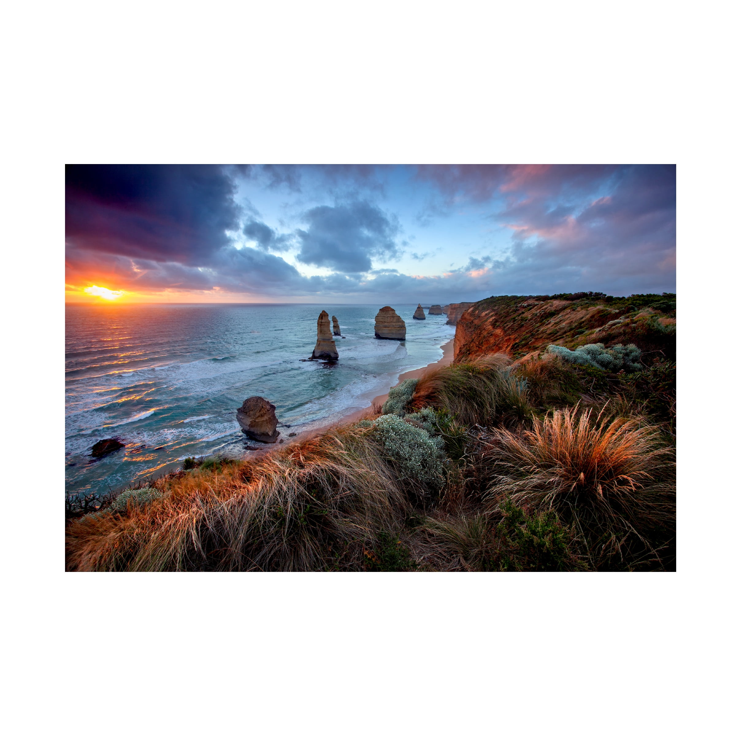 Wayne Bradbury Photography 'Shipwreck Coast' Canvas Art