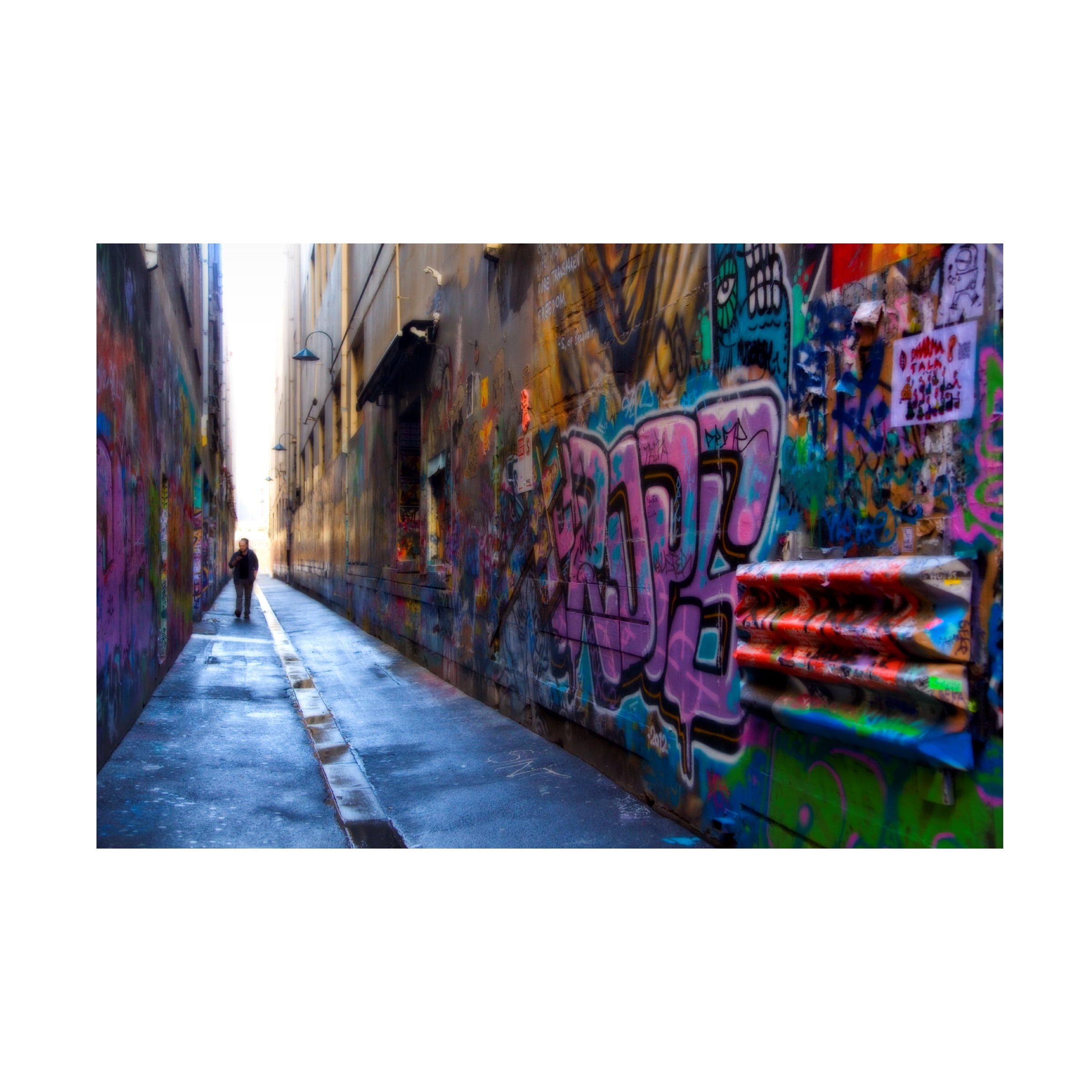 Wayne Bradbury Photography 'Union Lane' Canvas Art