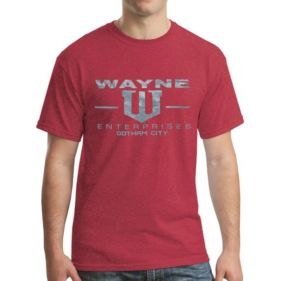 Wayne Enterprises T-Shirt - Metallic Silver Print
