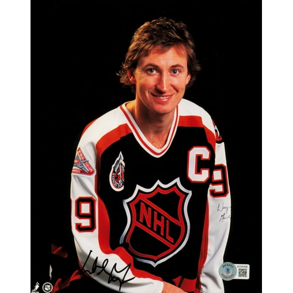 Wayne Gretzky Autographed 8x10 Photo Edmonton Oilers Beckett BAS #AC95498
