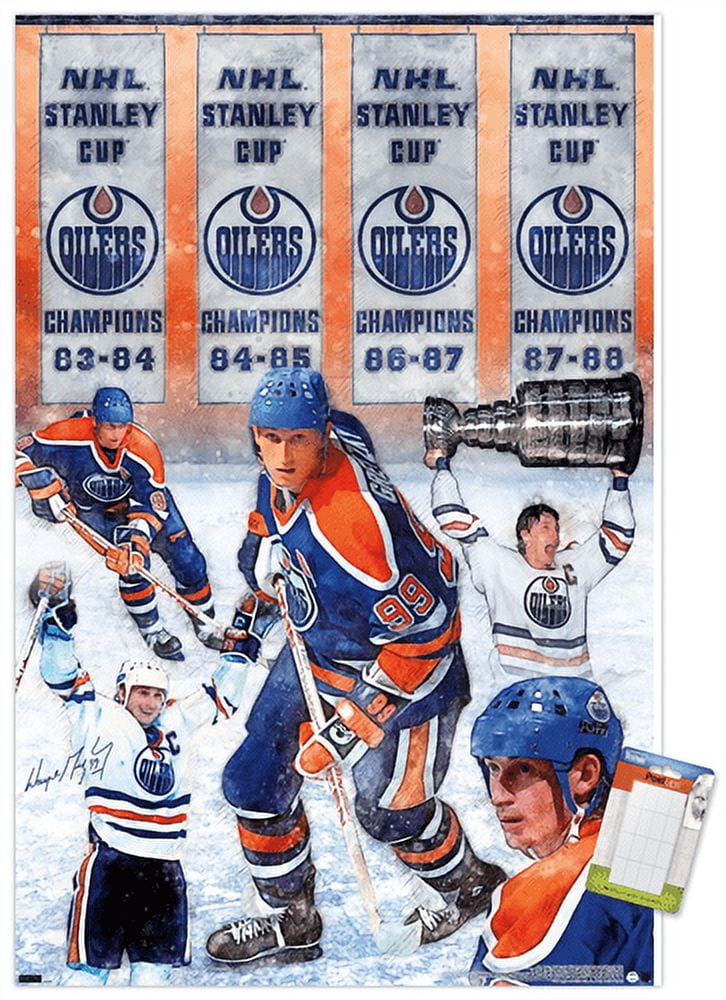 Wayne Gretzky - Banners Wall Poster, 22.375" x 34"