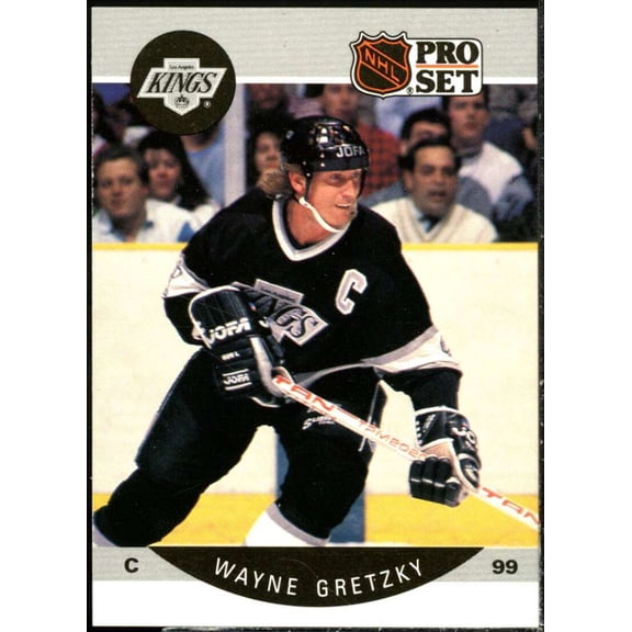 Wayne Gretzky NHL 1990-91 Pro Set 118 Los Angeles Kings Hockey Trading Cards