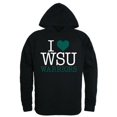 thumbnail image 1 of Wayne State University I Love Hoodie, Black - Large, 1 of 1