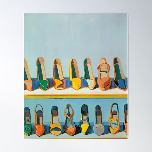 Wayne Thiebaud Poster Wall Art, Modern Wall Decor For Living Room Bedroom, 16x24 UNFRAMED