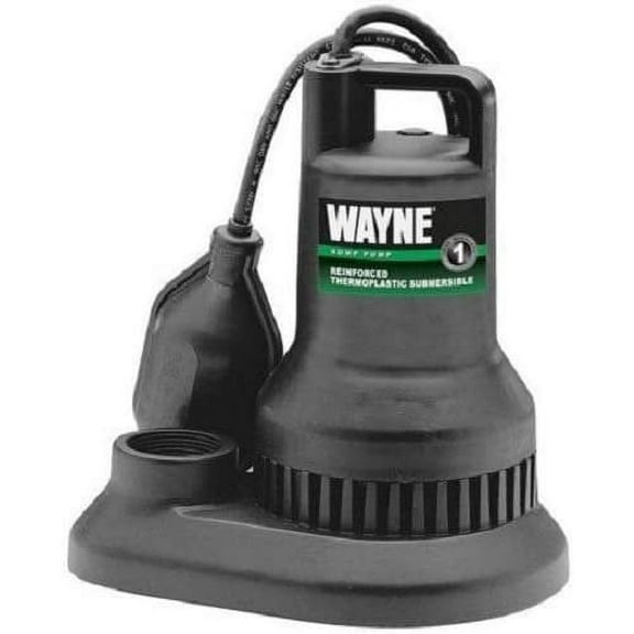 Wayne Anderson Sump Pump WST33 - 1/3 HP Automatic - Black