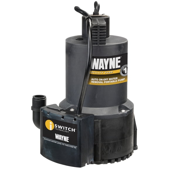 Wayne Water Systems Wayne 1/4 HP Submersible Utility Pump with Oil Free Motor - Pack of 3