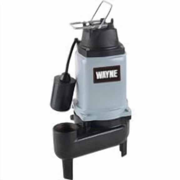 Wayne Water Systems Wayne Cast Iron Sewage Ejector Pump w/Piggyback Tether Switch - Pack of 6