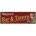 thumbnail image 1 of Wayne's Bar and Tavern Red Chic Sign Man Cave Decor Gift 8x24 108240002238, 1 of 1