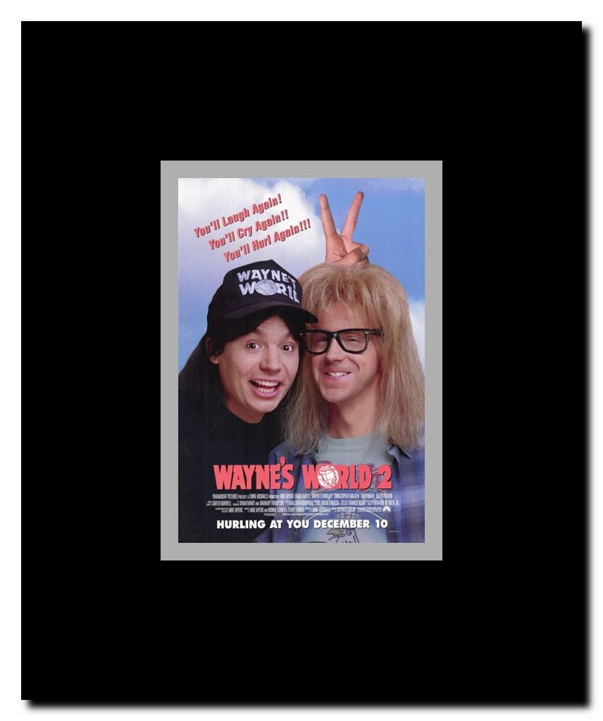 Wayne's World 2 Framed Movie Poster