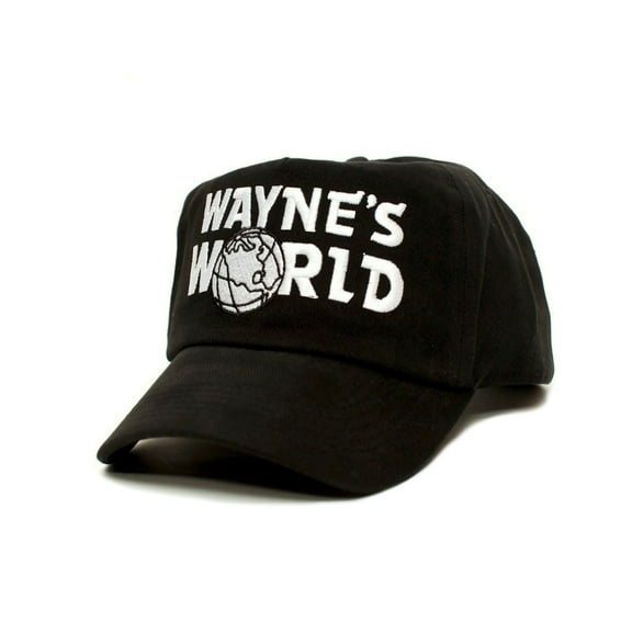 Wayne's World Custom Embroidered Movie Hat Adult Unisex Black Cap