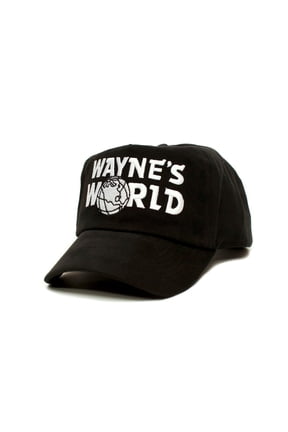 Wayne's World Custom Embroidered Movie Hat Adult Unisex Black Cap