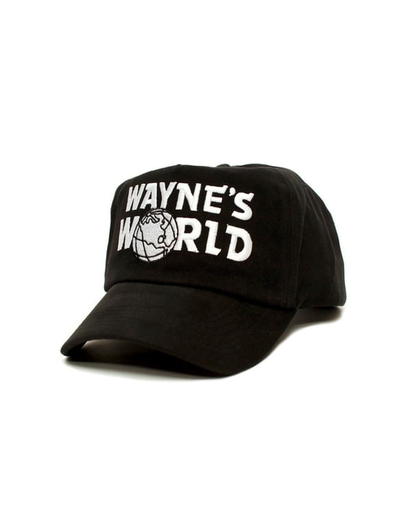 Wayne's World Custom Embroidered Movie Hat Adult Unisex Black Cap