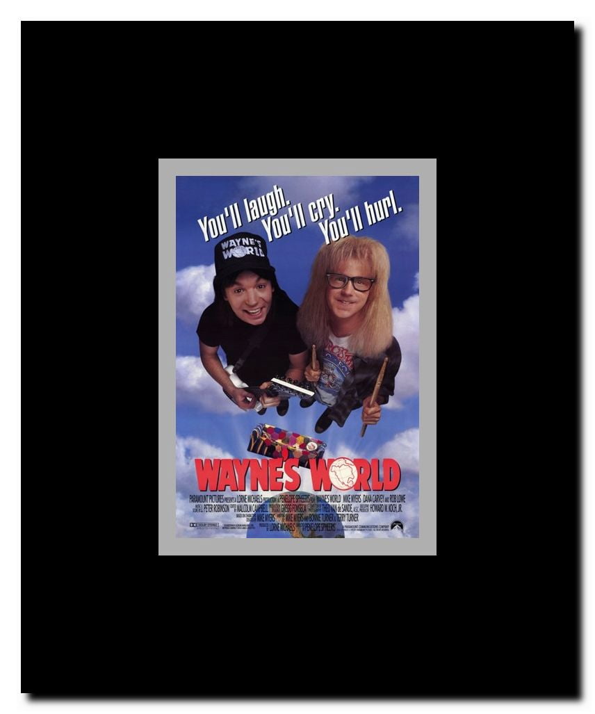 Wayne's World Framed Movie Poster