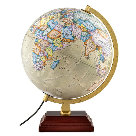 Waypoint Geographic Atlantic II Illuminated Desktop Globe