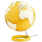 Waypoint Geographic Light & Color Designer Series 12-inch Diameter Illuminated Yellow Desk Globe