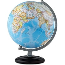 Waypoint Geographic Mariner Plus Globe, 12" Blue Ocean-Style World Globe, Up-to-Date Reference Globe for Home and Office Decor, 17“ H x 13.5“ W x 12“ D
