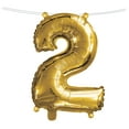 thumbnail image 1 of Ways to Celebrate Air-Filled Balloon, Number 2, 16 inches, 1 count, 1 of 2