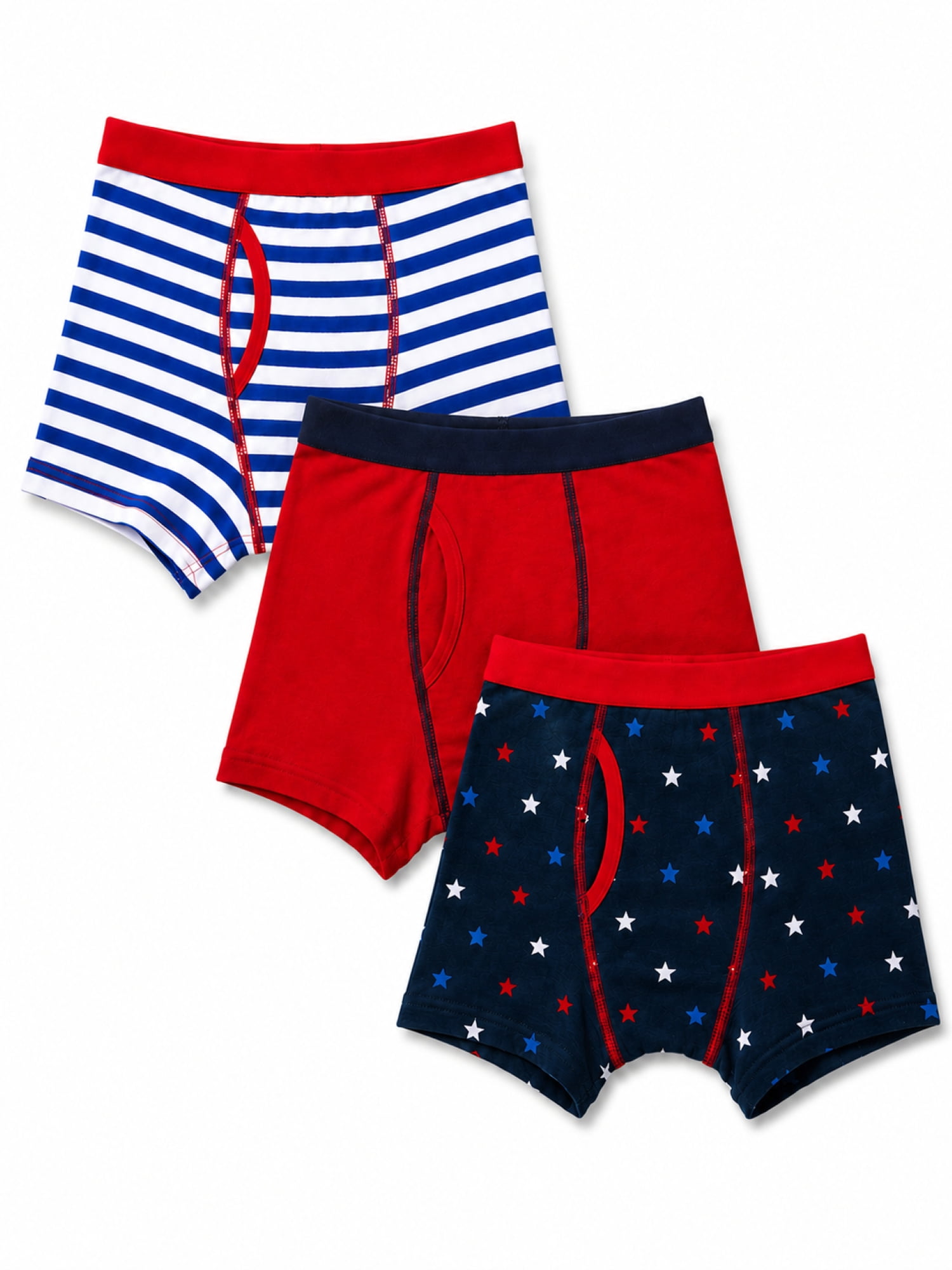 Ways to Celebrate Boys 4th of July Boxer Briefs, 3-Pack