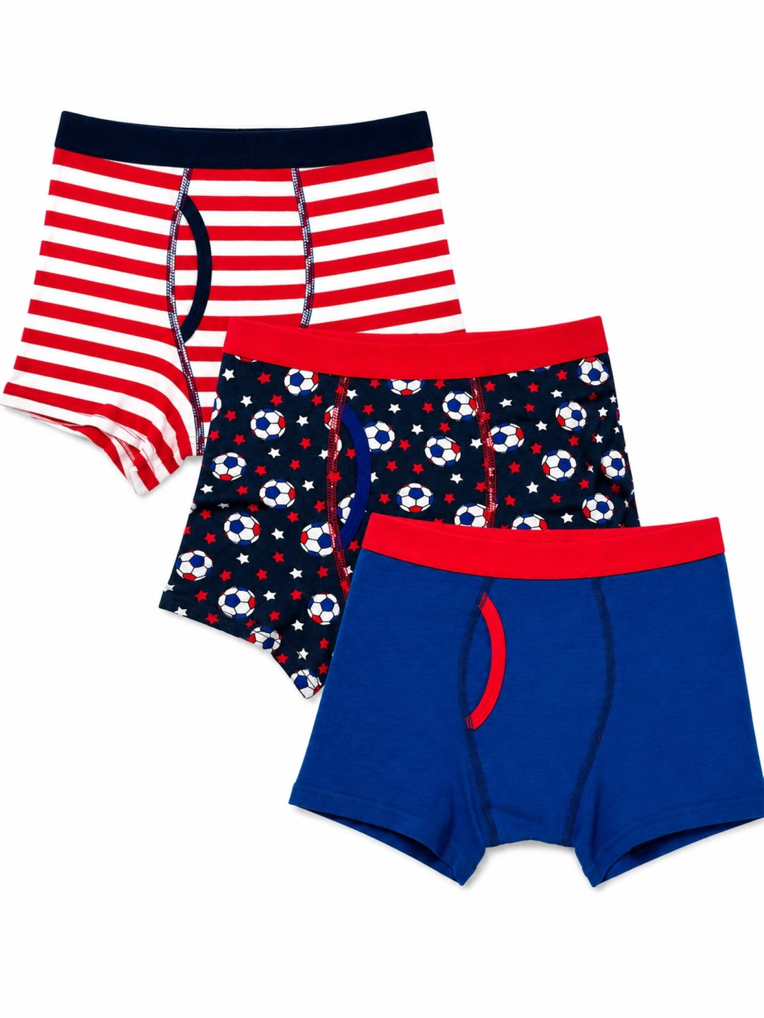 Ways to Celebrate Boys 4th of July Boxer Briefs, 3-Pack