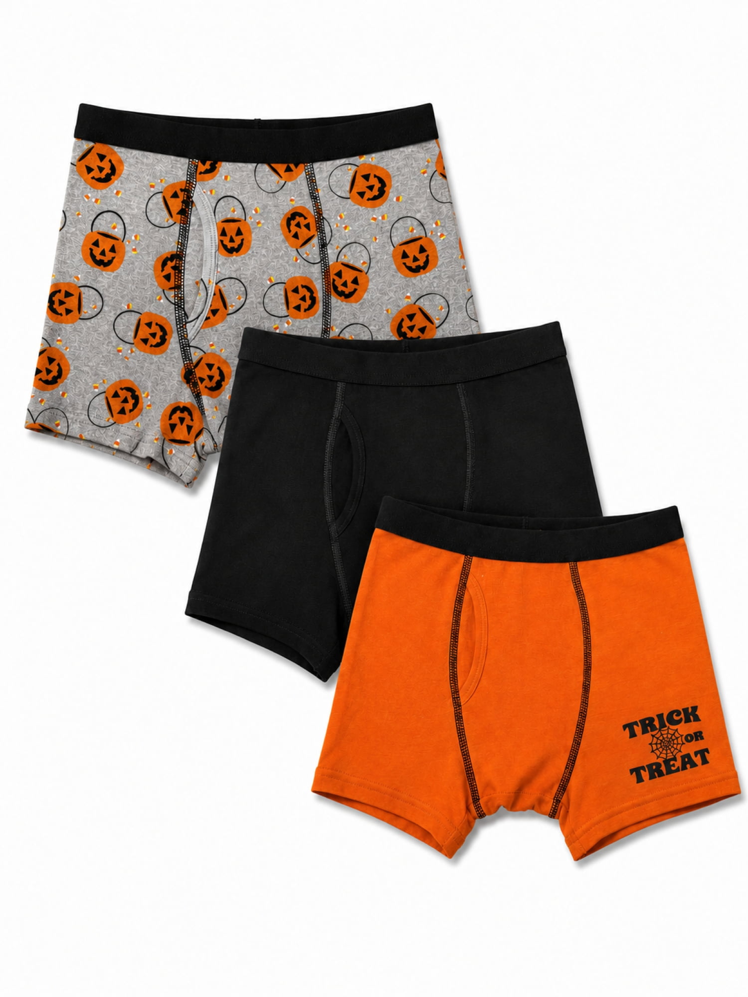 Ways to Celebrate Boys' Halloween Boxer Briefs, 3-Pack