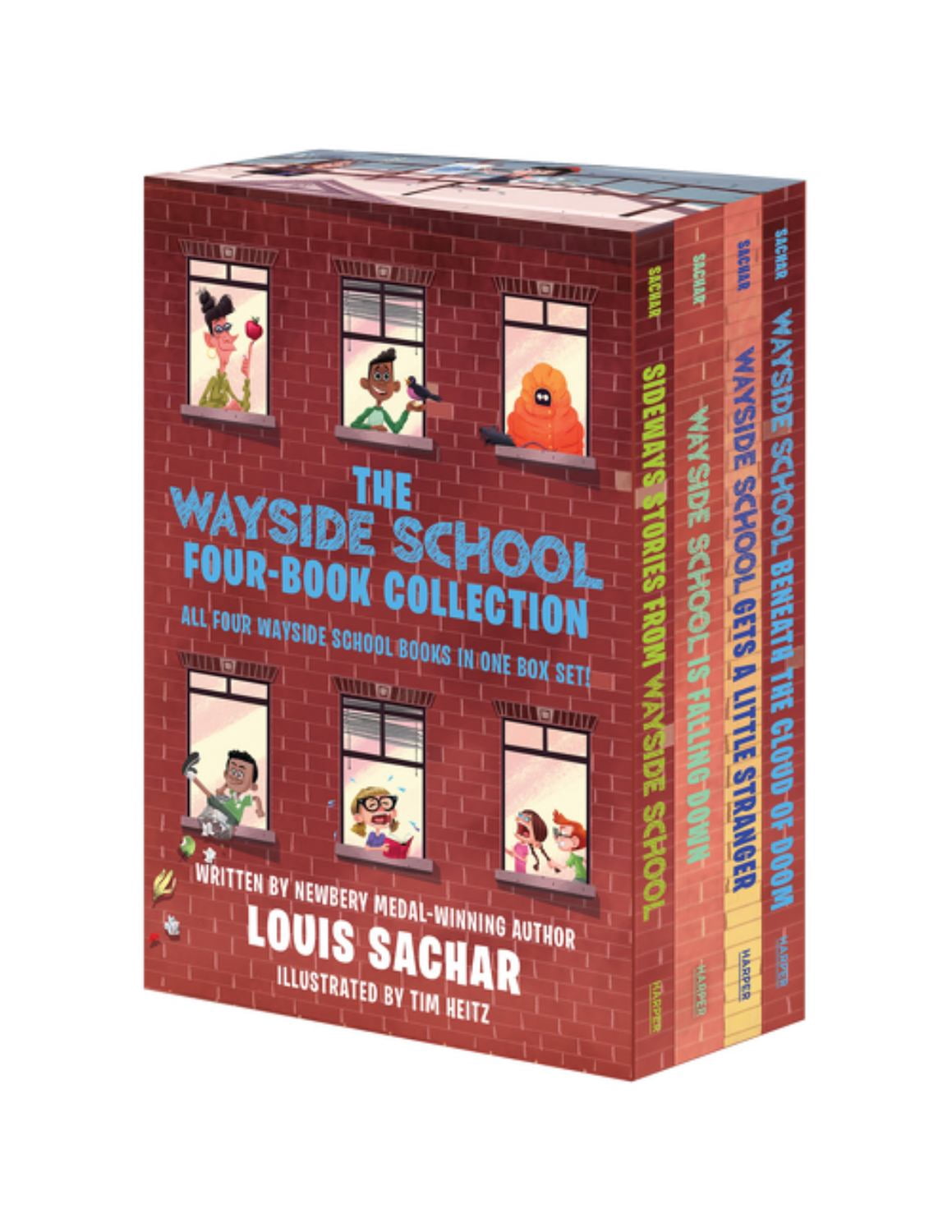 HarperCollins Wayside School 4-Book Box Set by Louis Sachar