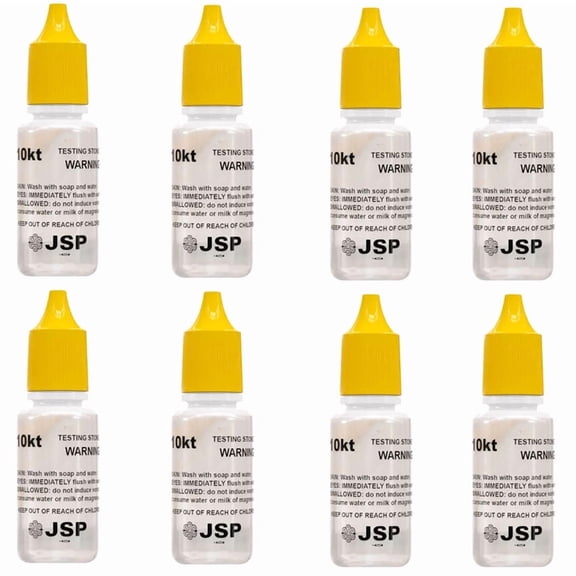 Waytest 8 FRESH 10K Gold Testing Solution Purity Determiner Precious Metal