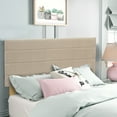 thumbnail image 1 of Wayton-Continental Sleep, Upholstered Fabric Headboard, 44", Tan, 1 of 8
