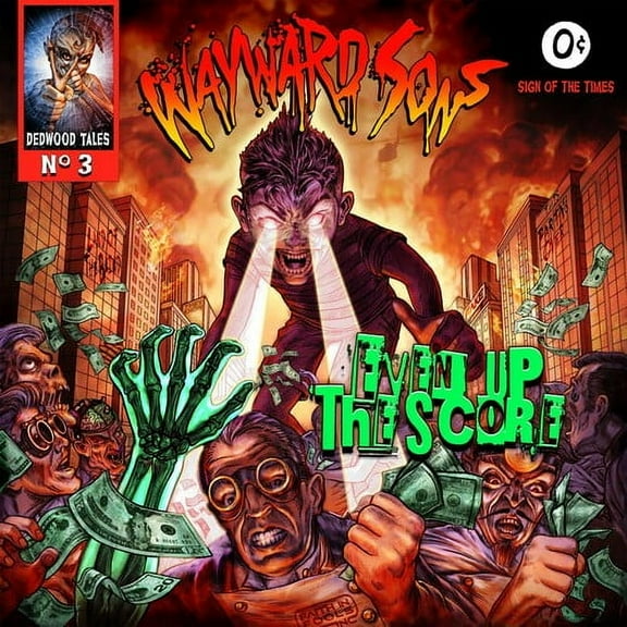Wayward Sons - Even Up The Score - Rock - CD