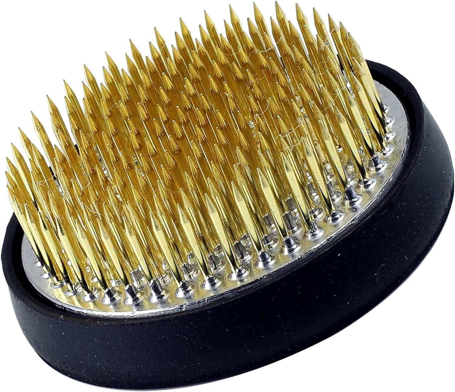 Kenzan Per Ikebana In Ottone - Rettangolare 68mm, Fatto In Giappone Per Composizioni Floreali - Foto 4