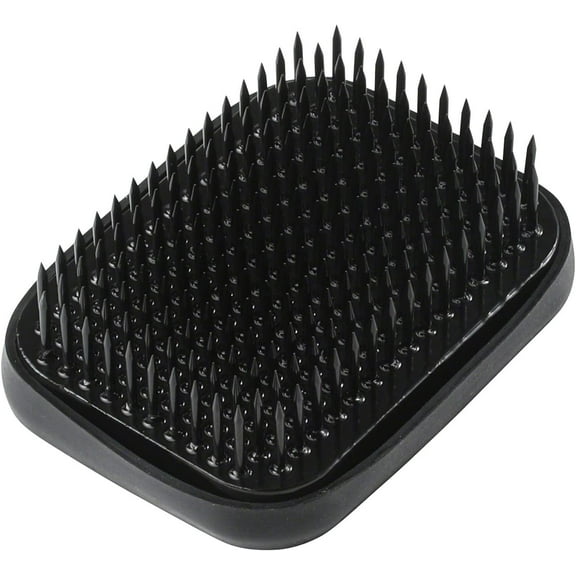 Wazakura Japanese Ikebana Kenzan Rectangular Square 2.6" Black Made in Japan