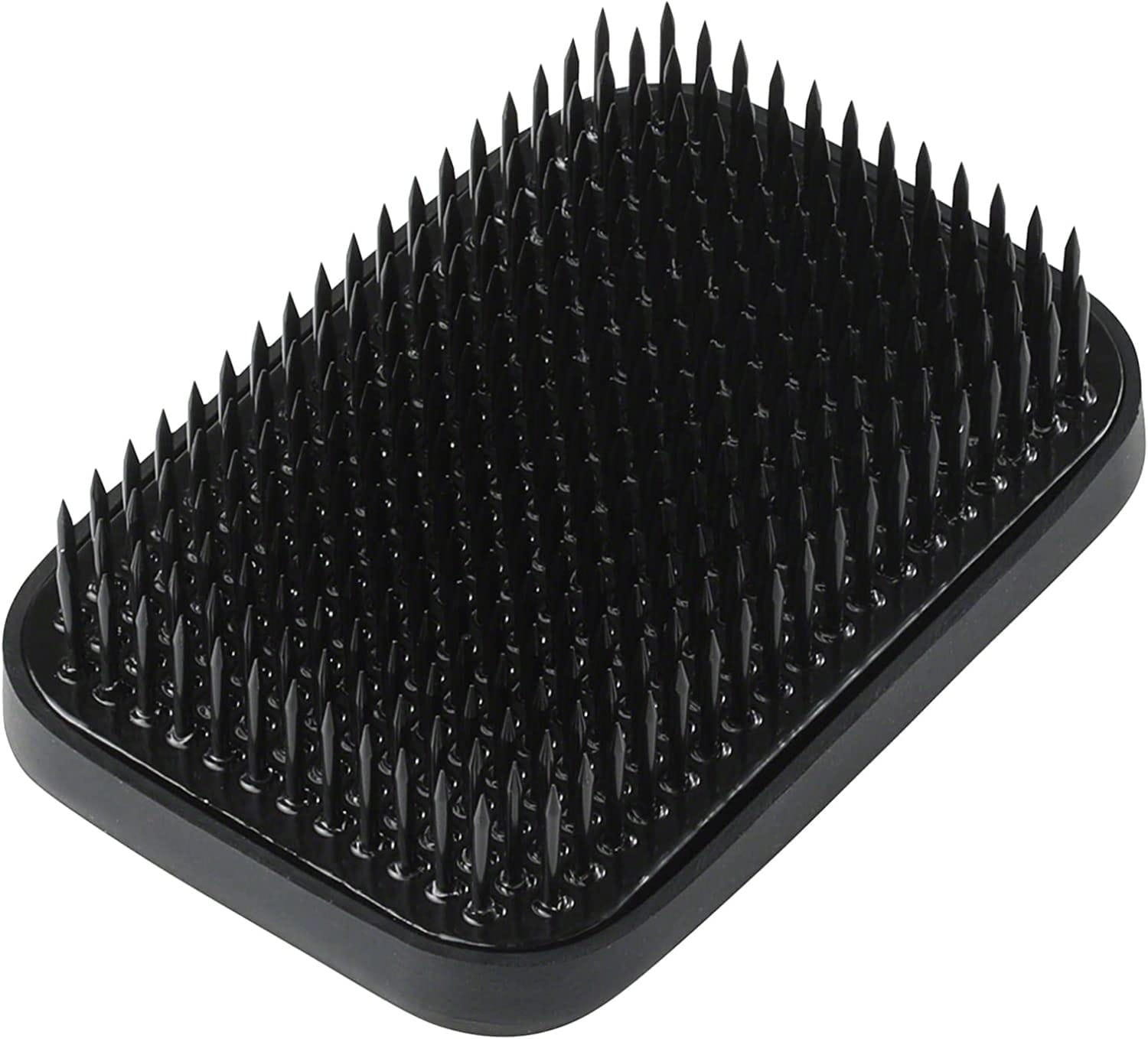Wazakura Japanese Ikebana Kenzan Rectangular Square 3.2" Black Made in Japan