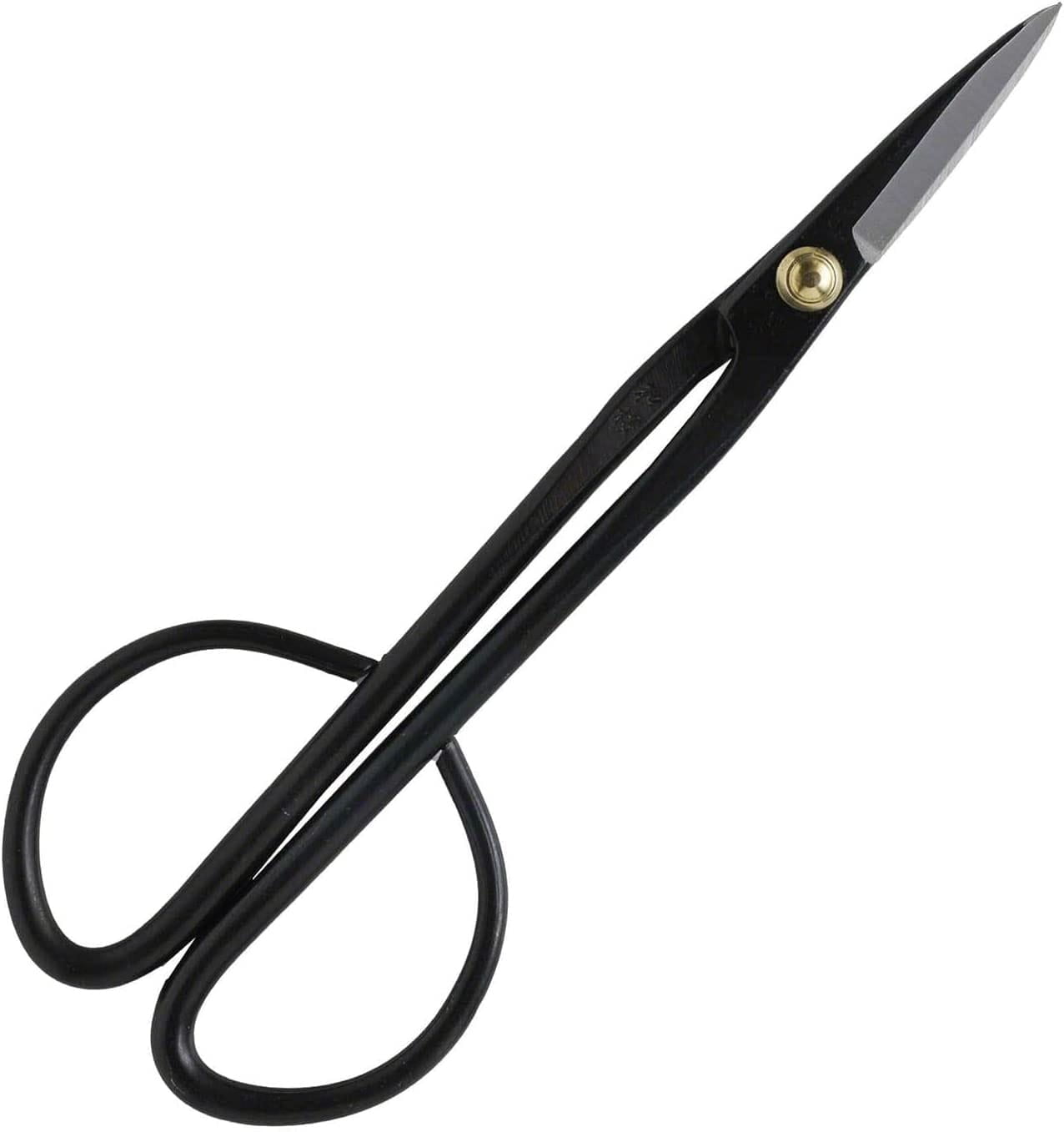 Wazakura Twig Bonsai Scissors Black 7" Made in Japan