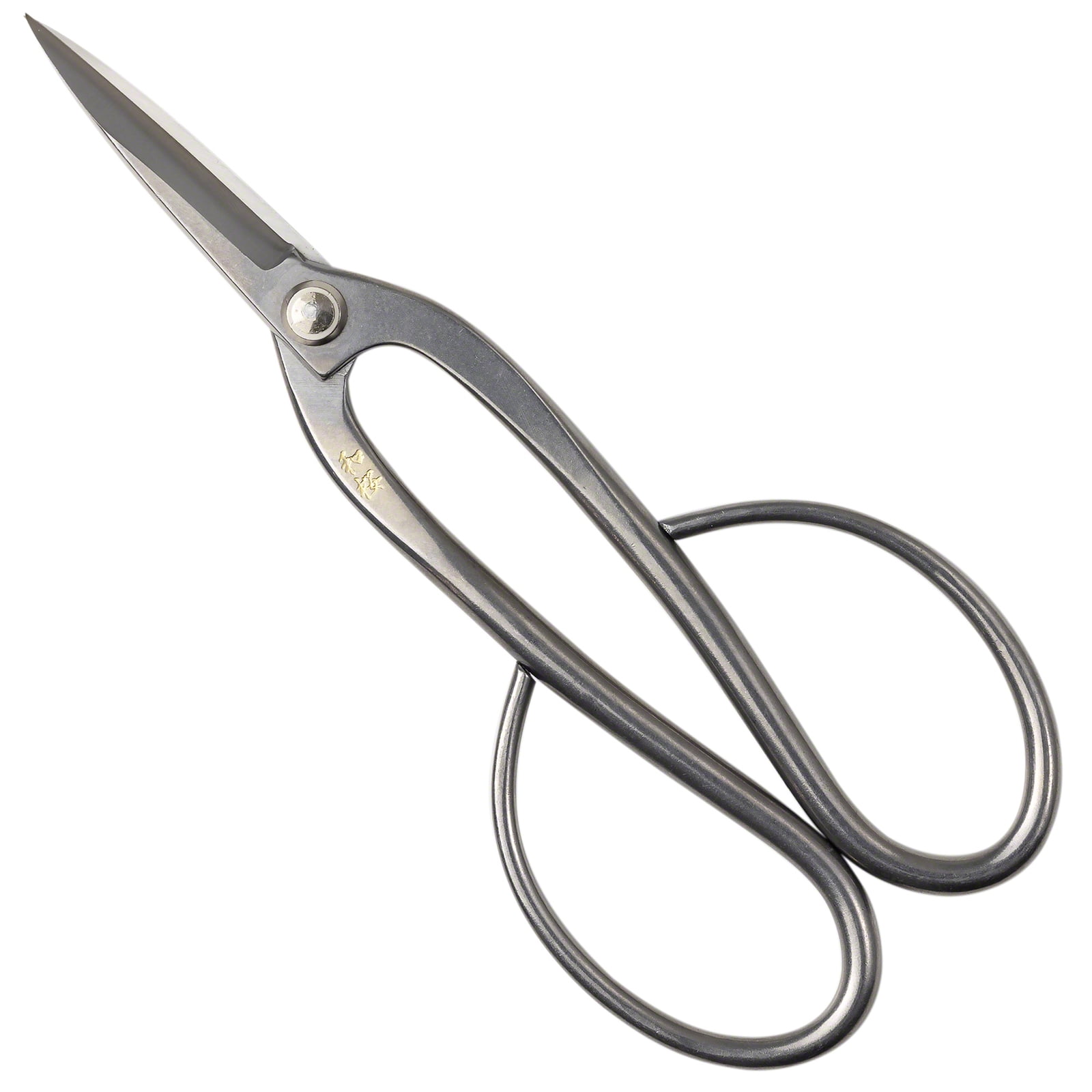 Wazakura Yasugi Stainless Steel Made in Japan Ashinaga Bonsai Scissors 8"