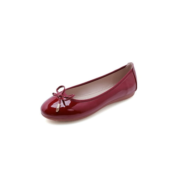 Wazshop Womens Ballerina Ballet Flat Shoes Ladies Casual Pump Comfy Shoes Fashion