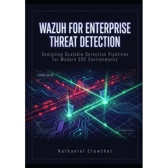 Wazuh for Enterprise Threat Detection: Designing Scalable Detection Pipelines for Modern SOC Environments, (Paperback)