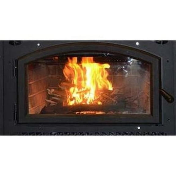 Wct6820 Steel Single Door EPA Firebox - Black