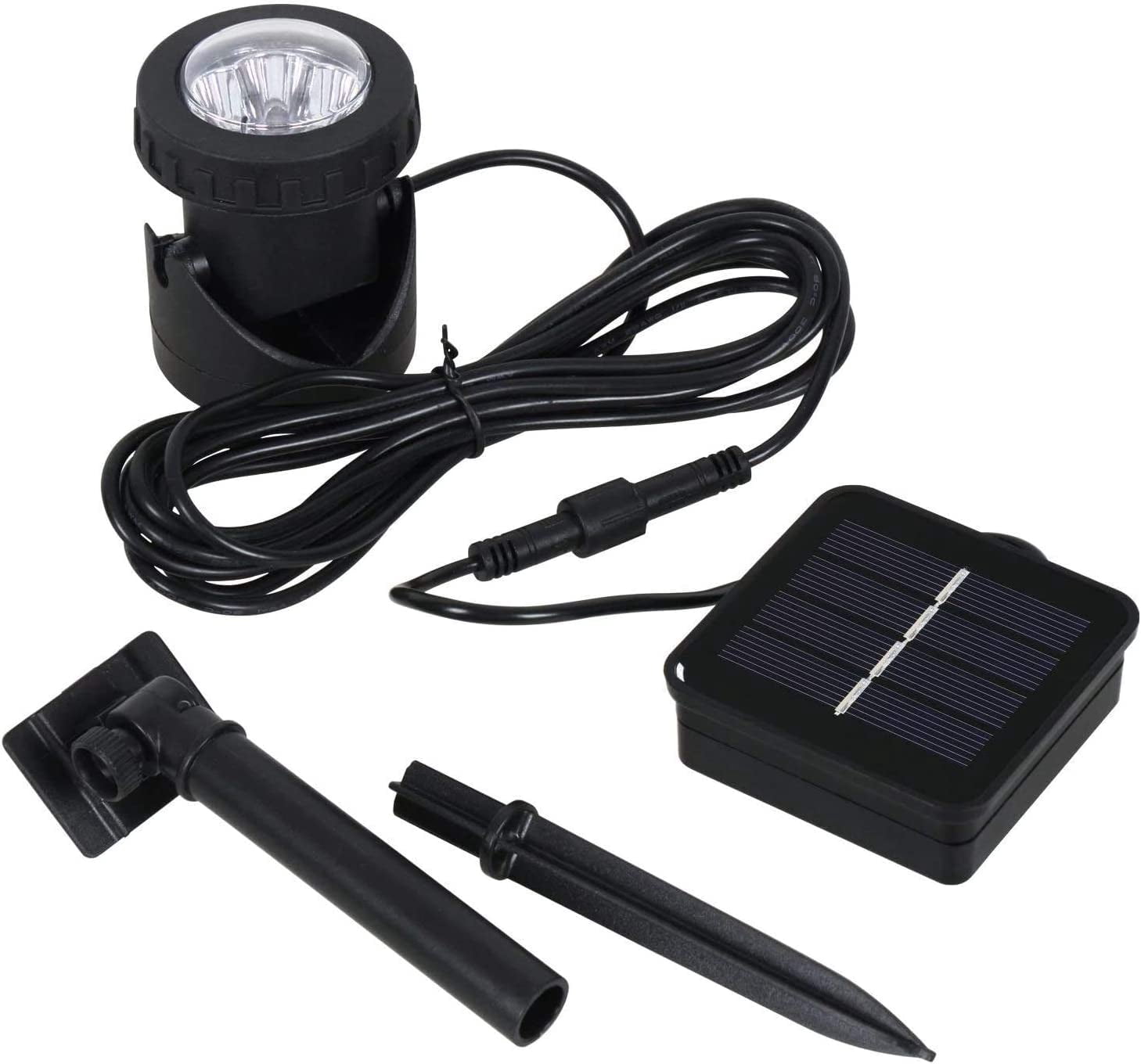solar powered solar pond lights submersible