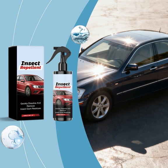 Wcynlzxg 100ml Car Bug Remover Cleaner, Shellac Tree Sap Stain Daily Cleaning Brightening Agent