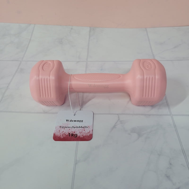 Wdemngg Fitness Dumbbells Non-Slip Hand Weights for Home Strength Training