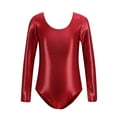thumbnail image 1 of Wdfiry 2-7T Girls Long Sleeve Ballet Dance Leotard One Piece Gymnastics Jumpsuit Unitard Clearance, 1 of 4