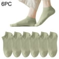 thumbnail image 1 of Wdfiry 6 Pairs Womens Socks Mesh Ventilation Non Slip Liner Footies Thin Socks Lightweight Socks, 1 of 9